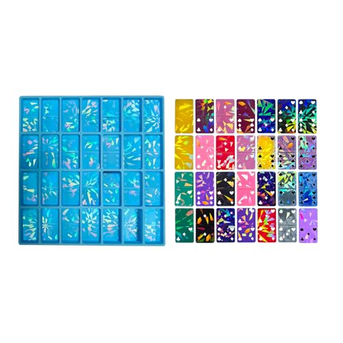 Mehrzweck Dominoform Aus Stabilem Silikon Für Epoxidharz 28 Hohlräume Tragbar Für Individuelle Schmuckstücke Und Spielfiguren Mehrzweck Dominoform Aus Stabilem Silikon Für Epoxidharz 28 Hohlräume Tragbar Für Individuelle Schmuckstücke Und Spielfiguren von Csnbfiop
