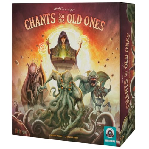 Cthulhu Project Chants for The Old Ones | Brettspiel | ab 14 Jahren | 1 bis 4 Spieler | 90 Minuten pro Spiel | mehrsprachig (inklusive Spanisch) von Cthulhu Project