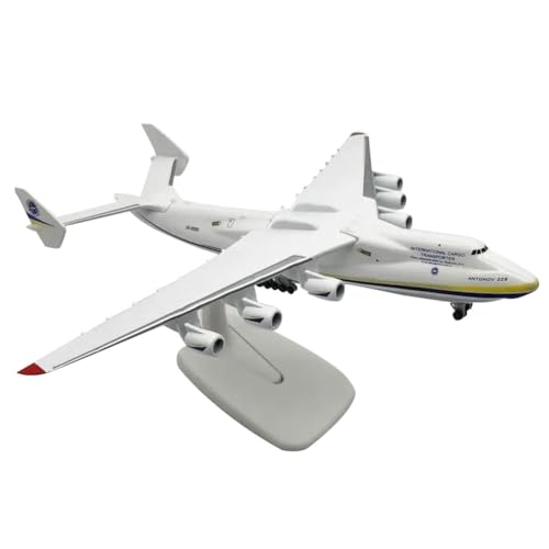 Ctwezoikmt Flugzeugspielzeug zum Sammeln Metalllegierung Antonov An-225 Mriya Flugzeugmodell Replika-Modell im Maßstab 1:400 von Ctwezoikmt