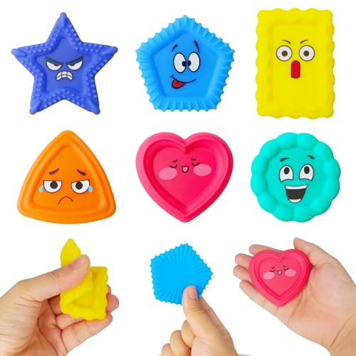 Cuackamily 6 Stück Sensorisches Spielzeug Set für Kinder und Erwachsene, Fidget Sensory Stone, Montessori Spielzeug ab 1 Jahr Kinder Weihnachten Geburtstag Geschenk Autismus Emotional Support Toys Cuackamily 6 Stück Sensorisches Spielzeug Set für Kinder und Erwachsene, Fidget Sensory Stone, Montessori Spielzeug ab 1 Jahr Kinder Weihnachten Geburtstag Geschenk Autismus Emotional Support Toys von Cuackamily