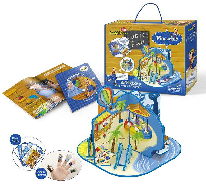 Cubic Fun 3D Puzzle - Pinocchio - Schwierigkeit: 2/8 36 Teile Puzzle Cubic-Fun-E1604h Cubic Fun 3D Puzzle - Pinocchio - Schwierigkeit: 2/8 36 Teile Puzzle Cubic-Fun-E1604h von Cubic Fun