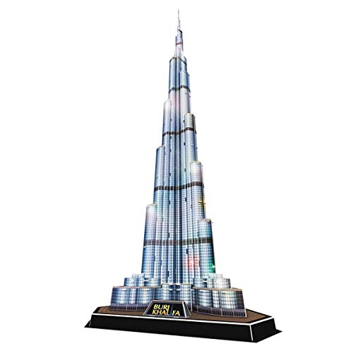 3D Puzzle Burj Khalifa LED Cubic Fun Upgradeversion von CubicFun