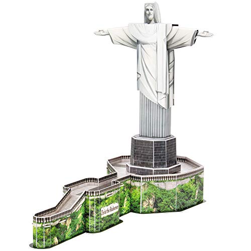 3D Puzzle Christ the Redeemer Jesus Statue Cubic Fun Christusstatue Statue Christus Brasilien Rio the Janeiro von CubicFun