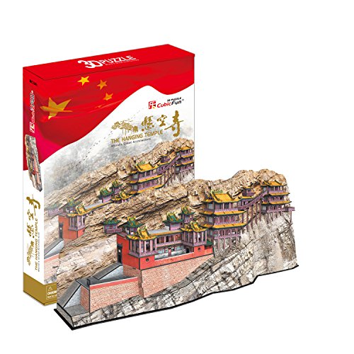 3D Puzzle Hanging Tempel China Kloster Felsenkloster Cubic Fun Temple von CubicFun
