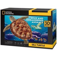 3D Puzzle Meeresschildkröte 31 Teile von CubicFun