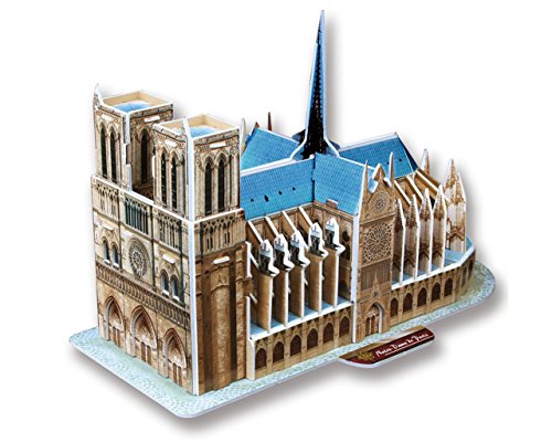 3D Puzzle - Notre-Dame in Paris (Schwierigkeit : 4/8) von CubicFun