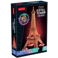 CUBICFUN - 3D Puzzle Eiffelturm LED 51 Teile von CubicFun