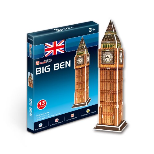 CubicFun 3D-Puzzle Big Ben im Miniformat von CubicFun