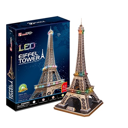 Puzzle 3D LED Eiffel Tower von CubicFun