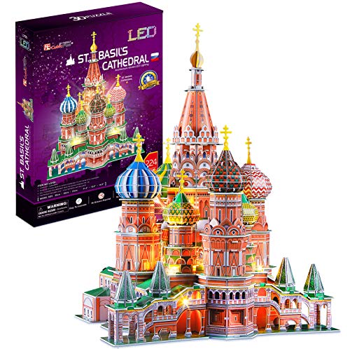 CubicFun Fun- 3D-Puzzle San Basilio LED (771L519) von CubicFun
