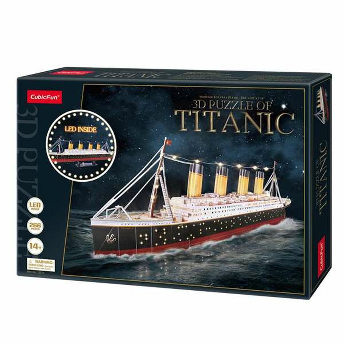 Kinder Puzzle aus Holz CubicFun Titanic 3D 266 Stücke Kinder Puzzle aus Holz CubicFun Titanic 3D 266 Stücke von CubicFun