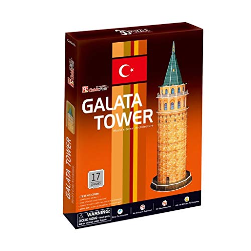Puzzle 3D - Istanbul : Galata Turm von CubicFun