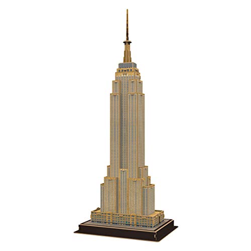 CubicFun 771C246 3D-Puzzle Empire State Building, Multicolor, 54 piezas von CubicFun