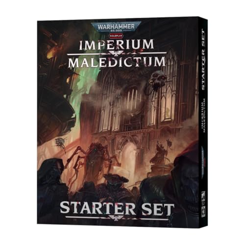 Cubicle 7, WH 40K RPG Imperium Maledictum Munitions Starter Set - Fantasy RPG Starter Set - für 1+ Spieler ab 14 Jahren von CUBICLE 7