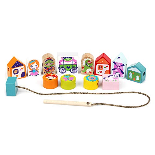 Cubika -14309-Levenya Feen-Set aus Holz, Mehrfarbig (14309) von Cubika