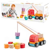 Kranwagen mit Magnet, 11 Teile Kranwagen mit Magnet, 11 Teile von Cubika