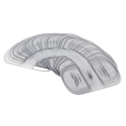 Cufaee Kuchenfolie, 100 Stück Kuchenrandfolie Halbkreis Transparentes Mousse-Backkragen-Zubehör Cufaee Kuchenfolie, 100 Stück Kuchenrandfolie Halbkreis Transparentes Mousse-Backkragen-Zubehör von Cufaee