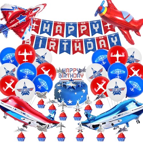 Flugzeug Deko Geburtstag,Flugzeug Geburtstag Luftballons 51 Stück,Flugzeug Kindergeburtstag Party Set,Flugzeug Ballons Helium,Airplane Jungen Mädchen Geburtstagsdeko mit Banner Tortendeko Flugzeug Deko Geburtstag,Flugzeug Geburtstag Luftballons 51 Stück,Flugzeug Kindergeburtstag Party Set,Flugzeug Ballons Helium,Airplane Jungen Mädchen Geburtstagsdeko mit Banner Tortendeko von Cuidongsheng