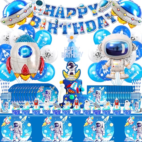 Weltraum Deko Kindergeburtstag 102 Stück,Astronaut Geburtstag Deko Ballons,Weltraum Partygeschirr Set mit Servietten Teller,Rakete Astronauten Luftballons,Space Party Geburtstagsdeko Jungen Mädchen Weltraum Deko Kindergeburtstag 102 Stück,Astronaut Geburtstag Deko Ballons,Weltraum Partygeschirr Set mit Servietten Teller,Rakete Astronauten Luftballons,Space Party Geburtstagsdeko Jungen Mädchen von Cuidongsheng