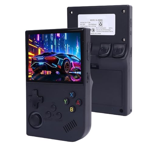 2025 Neue Upgrade-Retro-Handheld-Spielekonsole, 30 Integrierte Emulatoren, 3,5-Zoll-Bildschirm, Ergonomischer Joystick, Schwarzer Tragbarer Handheld-Videospiel-Player, 3500 MAh 2025 Neue Upgrade-Retro-Handheld-Spielekonsole, 30 Integrierte Emulatoren, 3,5-Zoll-Bildschirm, Ergonomischer Joystick, Schwarzer Tragbarer Handheld-Videospiel-Player, 3500 MAh von Cuifati