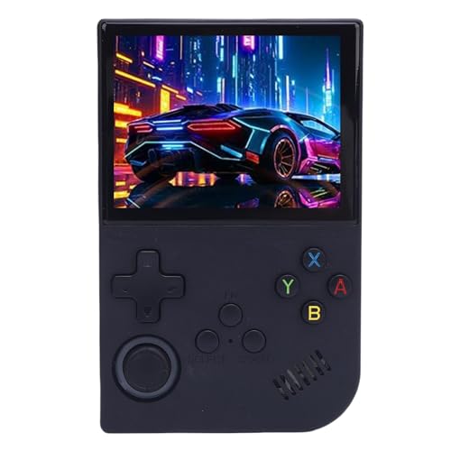 Cuifati Retro Handheld -Spielekonsole, 3,5 Zoll 640x480 Auflösung HD -Bildschirm, Unterstützt über 30 Emulatoren, 3500 -mAh -Akku, Eingebauter Stereo -Lautsprecher und 3,5 -mm (128G) von Cuifati