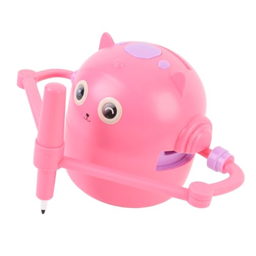 Cuifati Roboter Zeichnen für Kinder, Interaktiver Pädagogischer Selbstzeichnung Roboter, Frühe Bildung Aufklärung, Magischer Roboter mit Mehreren Zeichenmodi für Ideales (PINK) von Cuifati