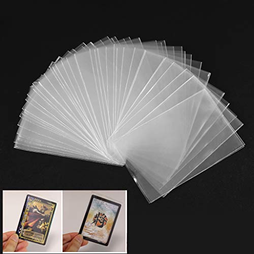 Cuigu 100 Stück Kartenspiele, magische Griffe, transparent, Gesellschaftsspiel, Schutz für Pokerkarten, Tarot, Drei Königreich (A) von Cuigu