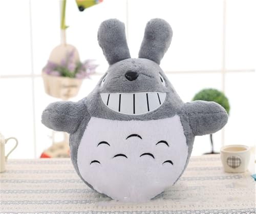Culcenor Totoro Plüschkissen,Weiches Kuscheltier & Stofftier in Katzenform, Anime Dekokissen & Umarmungskissen, Plüschfigur für Sofa, Bett, Geschenk für Kinder, Mädchen & Freundin (#2A (18-20CM)) von Culcenor