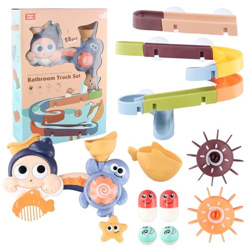 Culinavog Badewannenspielzeug Wasserspielzeug Kinder für Kinder ab 3 4 5 6 Jahren,Saugnapf Spiel Zeug,Baby-sensorisches Spinner-Spielzeug,Stressabbau spielzeugs,Badewann Spielzeug Kinders Geschenk von Culinavog