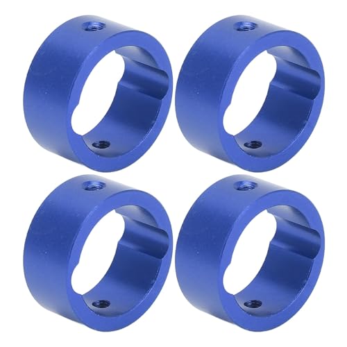Culnflun 4pcs Aluminium RC -Gelenkbecher -Verstärkungsring Ersatz Starke Wärmeabteilung Einfache Installation für XRT 8S 1/6 RC -Autos (Blue) von Culnflun