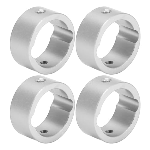 Culnflun 4pcs Aluminium RC -Gelenkbecher -Verstärkungsring Ersatz Starke Wärmeabteilung Einfache Installation für XRT 8S 1/6 RC -Autos (Silver) von Culnflun