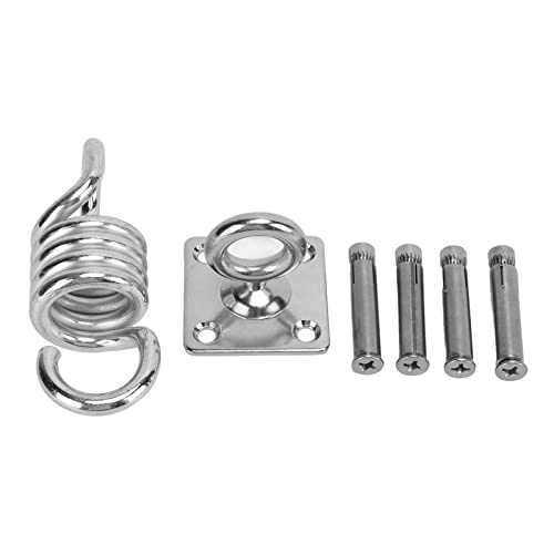 Culnflun 551lb Ladungskapazität Hängemattenstuhl Hanging Kit Edelstahlschwung Deckenmontage Set für Yoga Sandsack Swing Culnflun 551lb Ladungskapazität Hängemattenstuhl Hanging Kit Edelstahlschwung Deckenmontage Set für Yoga Sandsack Swing von Culnflun