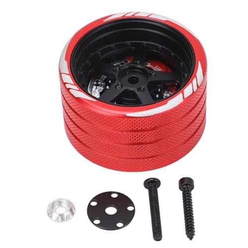 Culnflun Aluminiumlegierung Leichtes RC -Handrad -Sender -Upgrade für Flysky NB4 RC Fernbedienung (Black) von Culnflun