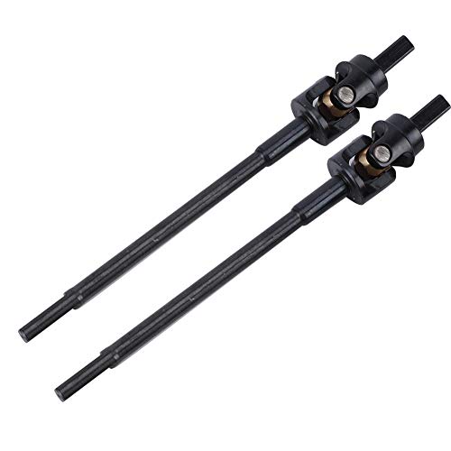 Culnflun Antriebswelle, 2pcs vordere universelle überlegene Stahlkontrolle, geeignet für SCX10 AXI03004 AXIAL Capra UTB 1/10 RC -Auto von Culnflun