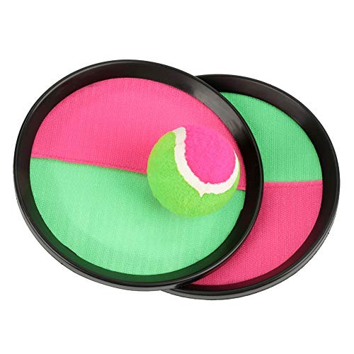 Culnflun Ballwurf- und Fangspiel-Set, Strandspielzeug für draußen mit Paddel, Bällen und Aufbewahrungstasche, Gartenspielzeug für drinnen und draußen, Spiele, Geschenke für Kinder, Culnflun Ballwurf- und Fangspiel-Set, Strandspielzeug für draußen mit Paddel, Bällen und Aufbewahrungstasche, Gartenspielzeug für drinnen und draußen, Spiele, Geschenke für Kinder, von Culnflun