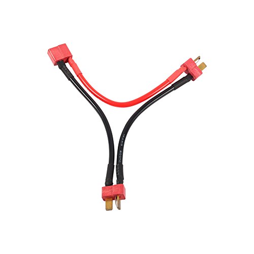 Culnflun Dean T Plug y Drahtkabelbaum TPLUG -Serie Batterieanschluss Adapterkabel 14 AWG -Serie Anschlusskabel für RC -Li -Ionen -Batterie -Anschluss 100 -mm -Silikondraht von Culnflun