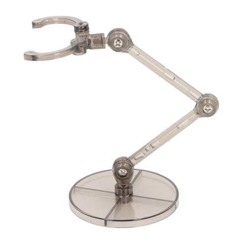 Culnflun Doll Stands Display Holders Aktionszahlen unterstützen 10 Sätze, die für eine 6 -Zoll -Modellierung geeignet sind (Transparent Black) von Culnflun