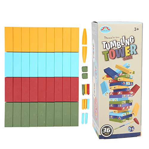 Culnflun Educational Plastic Blocks Spiel Tumbling Tower Balancing Board Set für Kinder von Culnflun