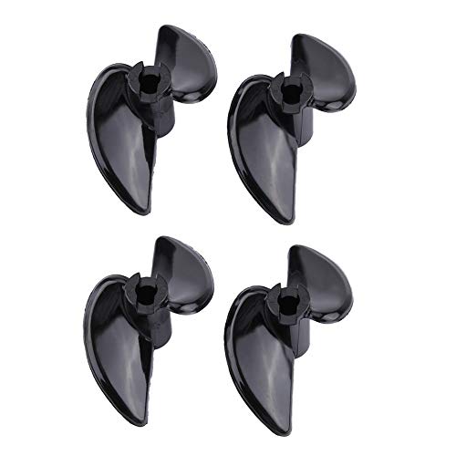 Culnflun Electric RC O Boot Propeller Hocheffizienz 4 Blattpropeller Starker Schub Haltbares Plastik Black 40 mm Leicht für RC Unterwasser O Boot Culnflun Electric RC O Boot Propeller Hocheffizienz 4 Blattpropeller Starker Schub Haltbares Plastik Black 40 mm Leicht für RC Unterwasser O Boot von Culnflun
