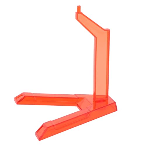 Culnflun Flexible Action Figure Display Stand Holder Base Kit for SD BB HG 1/144 Scale Modeling (Transparent Red) von Culnflun