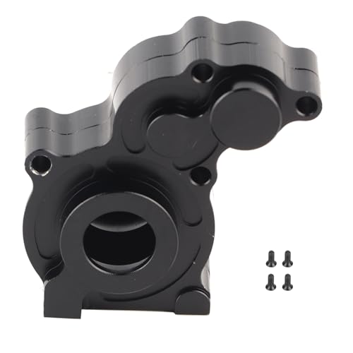 Culnflun Getriebefassungsschale Präzision CNC Bearbeitete Aluminiumlegierung RC -Zubehör für axiale SCX10 Vierradantrieb Elektrische RC Crawler Car (SCX0013BL Black) von Culnflun