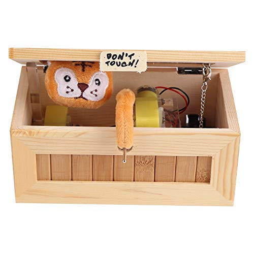 Culnflun Holz USB Elektronikbox süßer Tiger lustiger interaktiver Stressabbau Spielzeugkörper Dekoration für Home Office Auto Culnflun Holz USB Elektronikbox süßer Tiger lustiger interaktiver Stressabbau Spielzeugkörper Dekoration für Home Office Auto von Culnflun