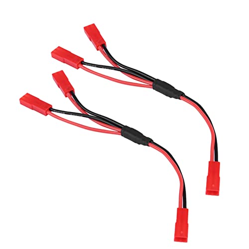 Culnflun JST FEMPY -WEIBE -Y -Kabel -Stecker -Stecker für 4 RC -Auto -ESC -Zubehör 15 cm Länge Gummi -Material 2pcs Pack Culnflun JST FEMPY -WEIBE -Y -Kabel -Stecker -Stecker für 4 RC -Auto -ESC -Zubehör 15 cm Länge Gummi -Material 2pcs Pack von Culnflun