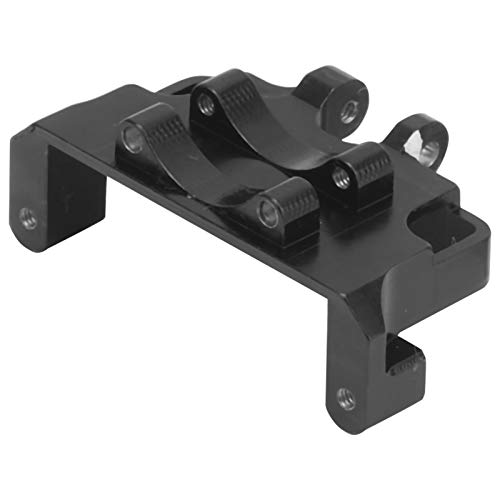 Culnflun Lenksservo -Halterung, Aluminiumlenker Lenkgetriebe Fixierte Berg -Servo -Halterung für axiale SCX24 90081 1/24 RC -Auto (Schwarz) von Culnflun