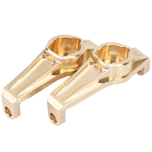 Culnflun Messing Front Hub Hub Carrier, 2pcs Heavy Duty Precisesive Rafted RC -Gegengewichte für 1/10 RC -Autos 55,8 mm Länge von Culnflun
