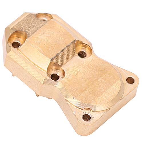 Culnflun Messing Gegengewicht Diff -Deckungs -Set, Hochleistungsdauerwahrscheinlichkeitsresistenz für axiale SCX24 90081 AXI00002 1/24 RC -Autozubehör Brass Material von Culnflun