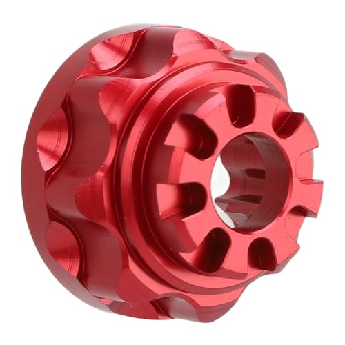 Culnflun Metal Differential Case Aluminiumlegierung Upgrade -Teile vorne hinten universell Differhalt für 1/10 RC -Auto (Red) von Culnflun