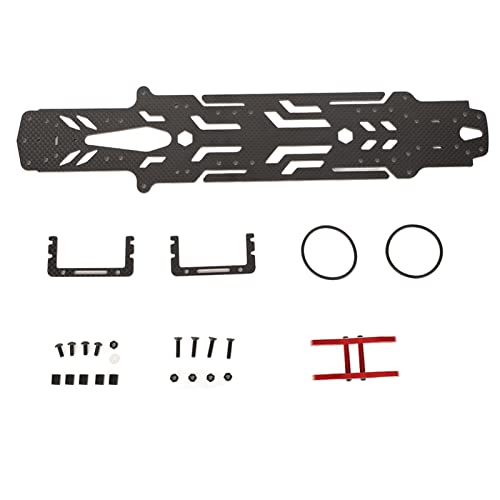 Culnflun RC -Auto -Chassis -Platte Schmale vertikale TRAKTION Carbonfaser -Chassis für MST RMX RRX 2.0s 2.5s 1:10 Driftauto von Culnflun
