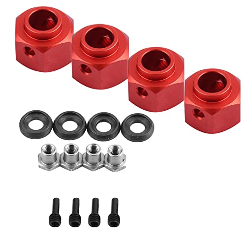 Culnflun RC -Autoräder erweitern Adapter 9mm Verbreiterungssatz Metall Black Red Upgrade für 4 D90 SCX10 1/10 Fernbedienungsauto Culnflun RC -Autoräder erweitern Adapter 9mm Verbreiterungssatz Metall Black Red Upgrade für 4 D90 SCX10 1/10 Fernbedienungsauto von Culnflun
