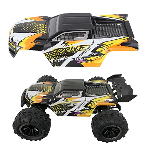 Culnflun Rc Auto Ersatzteile, Scy Autos Shell Scy 16101 1/16 Auto Karosserie, RC-Autokarosserie, 1/16 PVC Original Ferngesteuerte Autoschale Ersatzteile, PVC Orange Autos von Culnflun